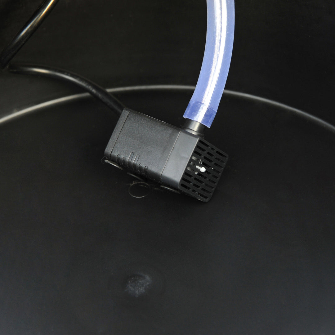 MCL Wooden Water Pump Fountain, 2 Tier-Fir Wood