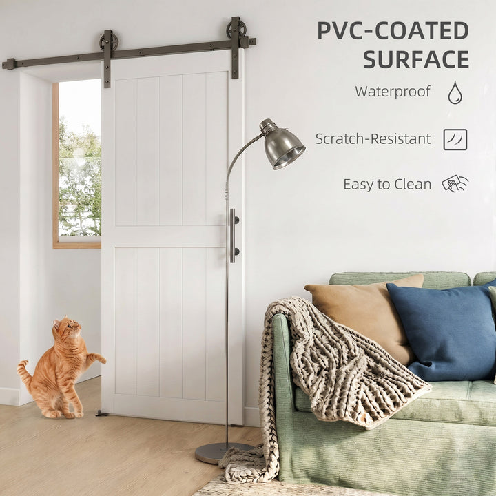 183cm Sliding Barn Door Kit, Sliding Door with Track, Hardware, Upgrad