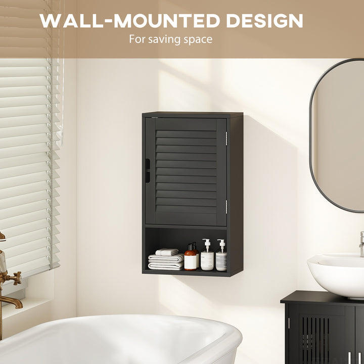 Bathroom Cabinet, Wall Mounted Storage Cabinet with Adjustable Shelves