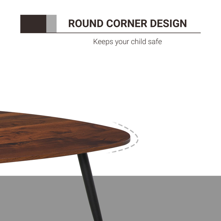 MCL Set of Two Scandinavian-Style Coffee Tables - Walnut