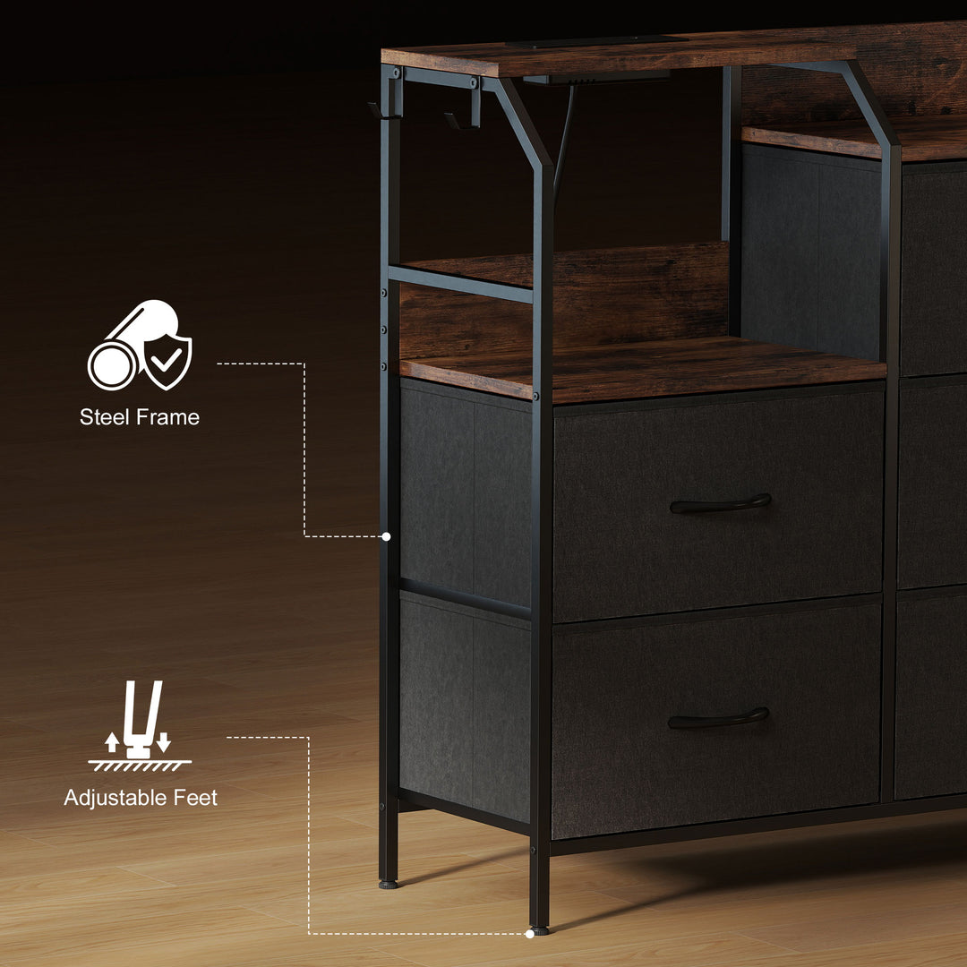 Chest of Eight Drawers, with Charging Station