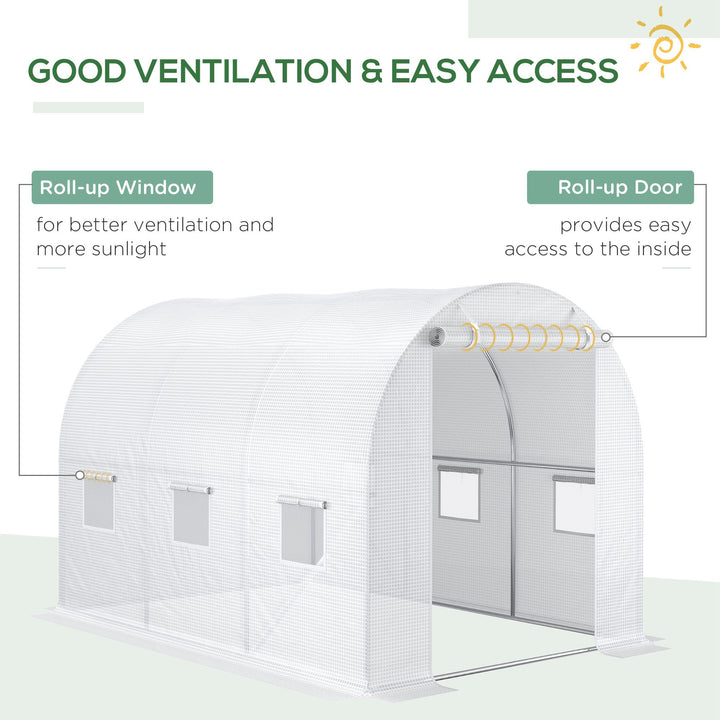 Outsunny 3 x 2 x 2m Greenhouse Replacement Walk