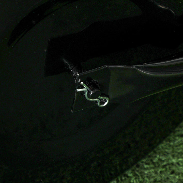 MCL 38L Fillable Cylinder Steel Lawn Roller - Black