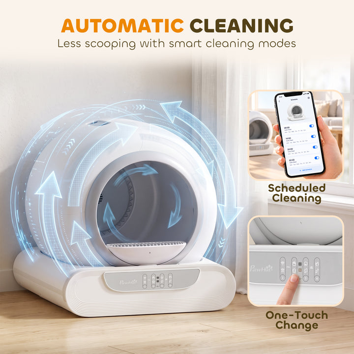 Self Cleaning Cat Litter Tray, Automatic Cat Litter Tray with APP - view 4