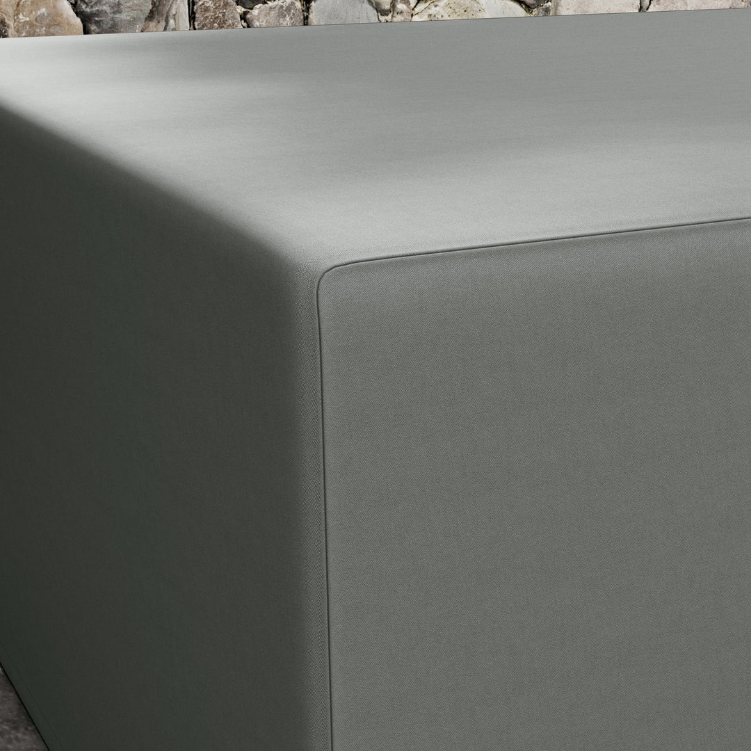 Outdoor Garden Furniture Cover Waterproof, Anti-UV 600D Heavy Duty Oxford Fabric Patio Furniture Cover for Rectangular Sofa Table Set, Dark Grey, 245 x 165 x 66 cm