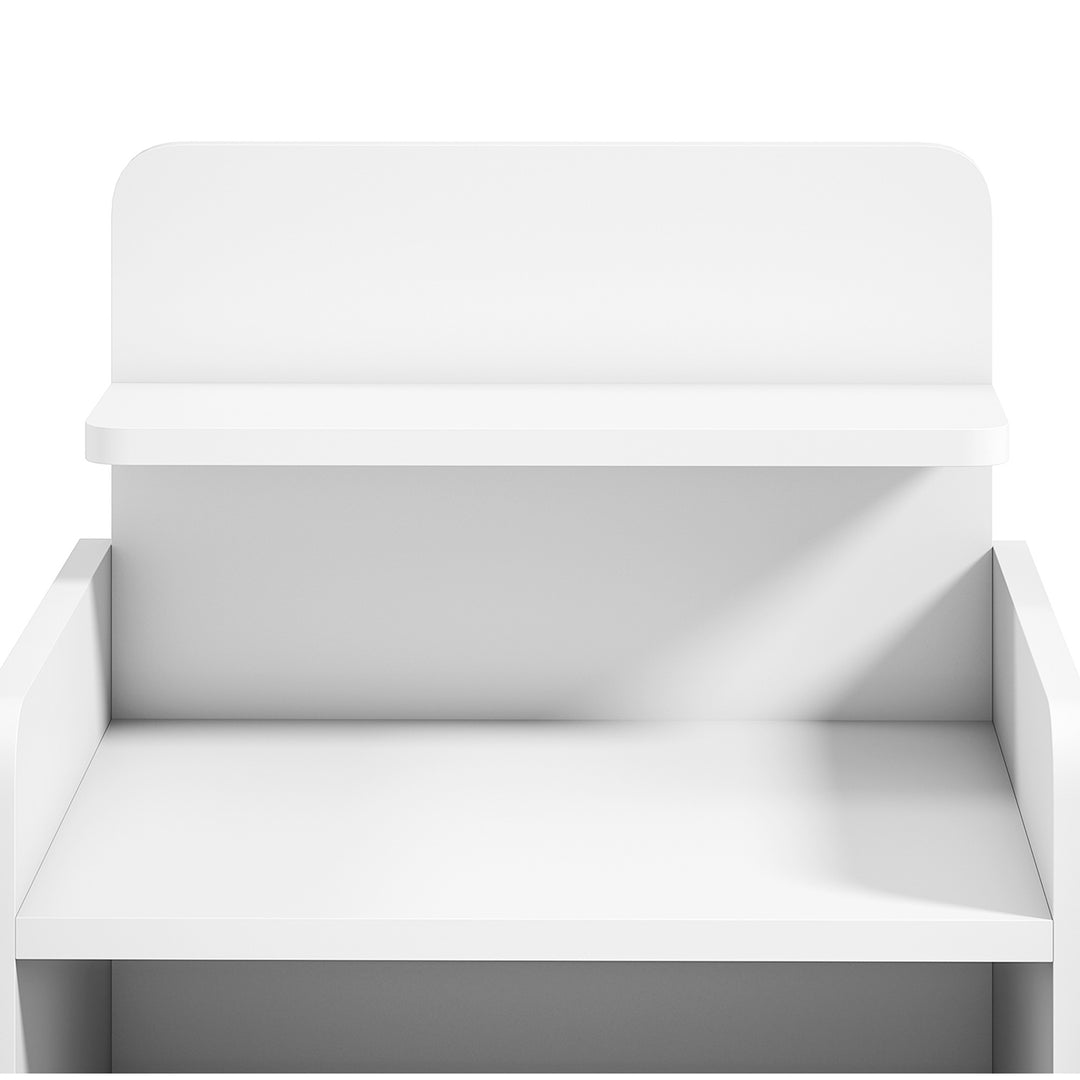 Bedside Cabinet, Bedside Table with Drawer and Shelf for Living Room, 