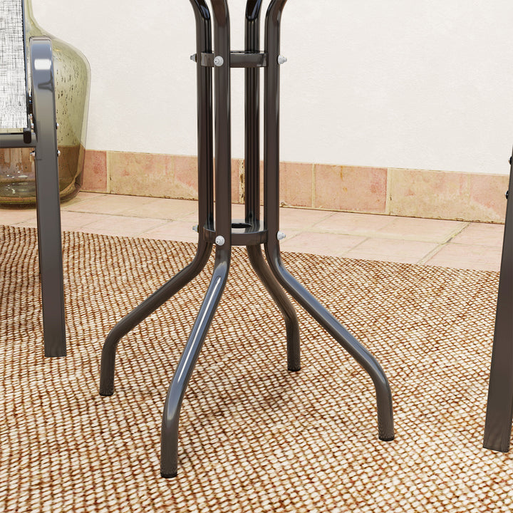 Three-Piece Outdoor Garden Set - Grey