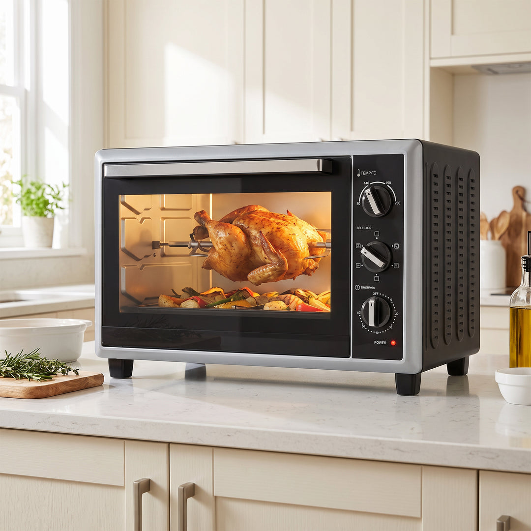 46L Mini Oven with Convection with Rotisserie, 90–230°C Adjustable - view 2