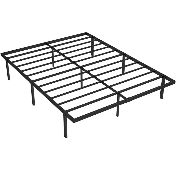 5ft King Bed Frame with Underbed Storage, Metal Platform Bed Frame wit