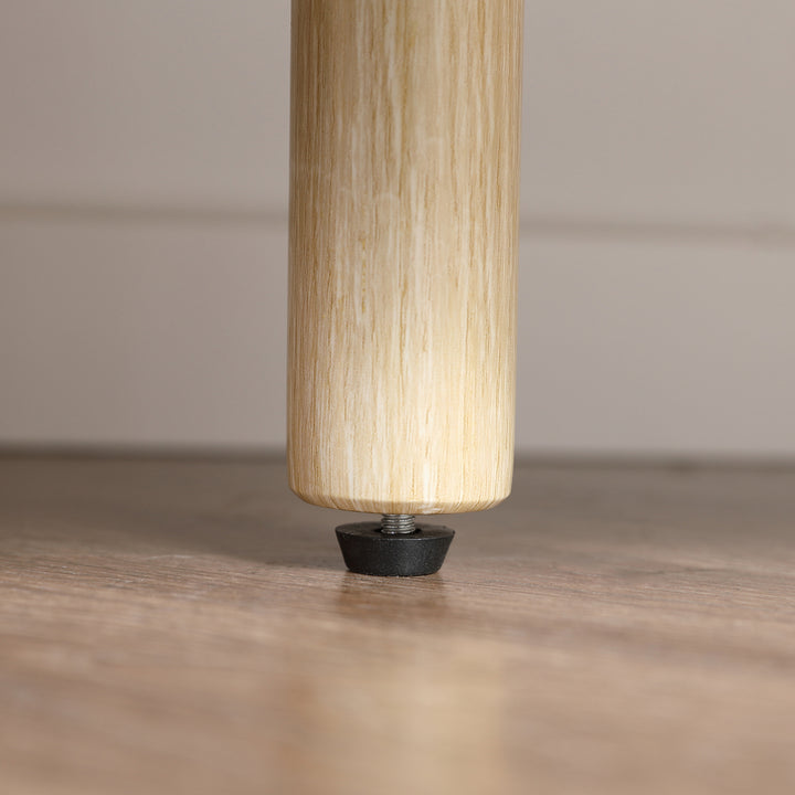 MCL Sliding Door TV Cabinet Stand - Oak Wood-Effect