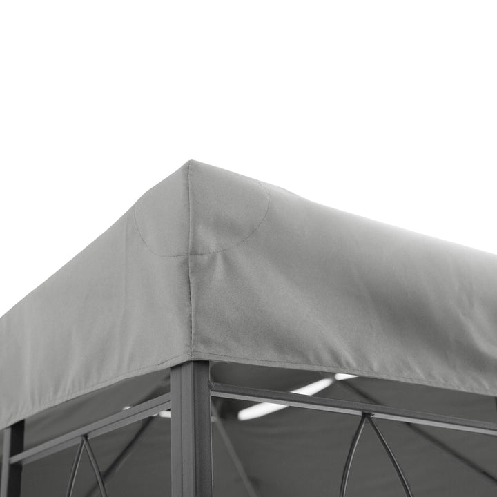 Gazebo Roof Replacement, for 3 x 4m Frames - Light Grey