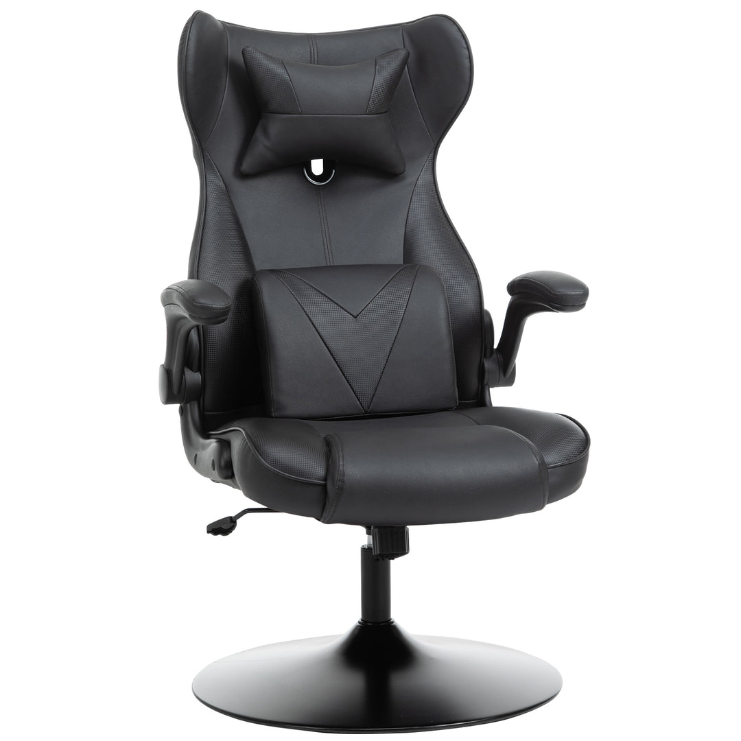 Video Game Chair with Lumbar Support, Racing Style Home Office Chair, 