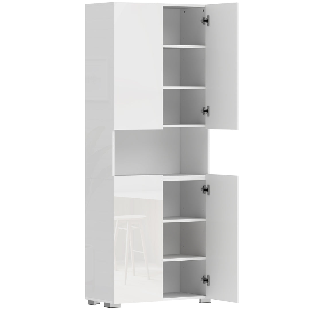 180 cm Tall Kitchen Cupboard, Pantry Storage Cabinet with Soft Close D