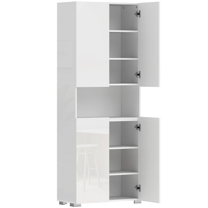 180 cm Tall Kitchen Cupboard, Pantry Storage Cabinet with Soft Close D