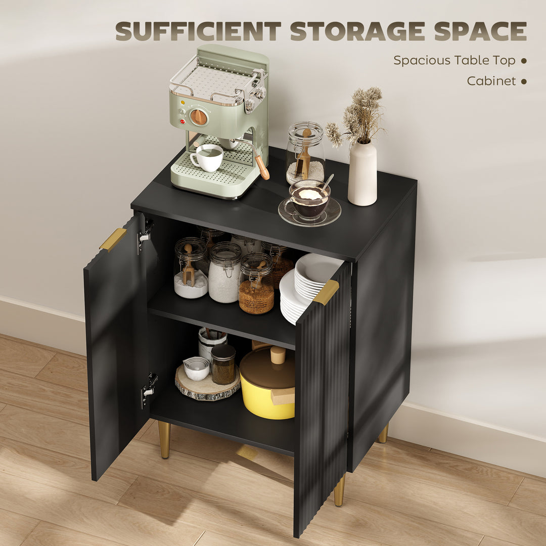 MCL Adjustable Shelf Sideboard - Black