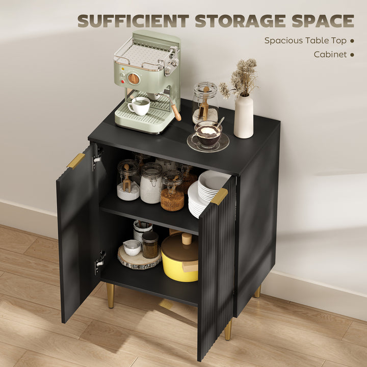 MCL Adjustable Shelf Sideboard - Black