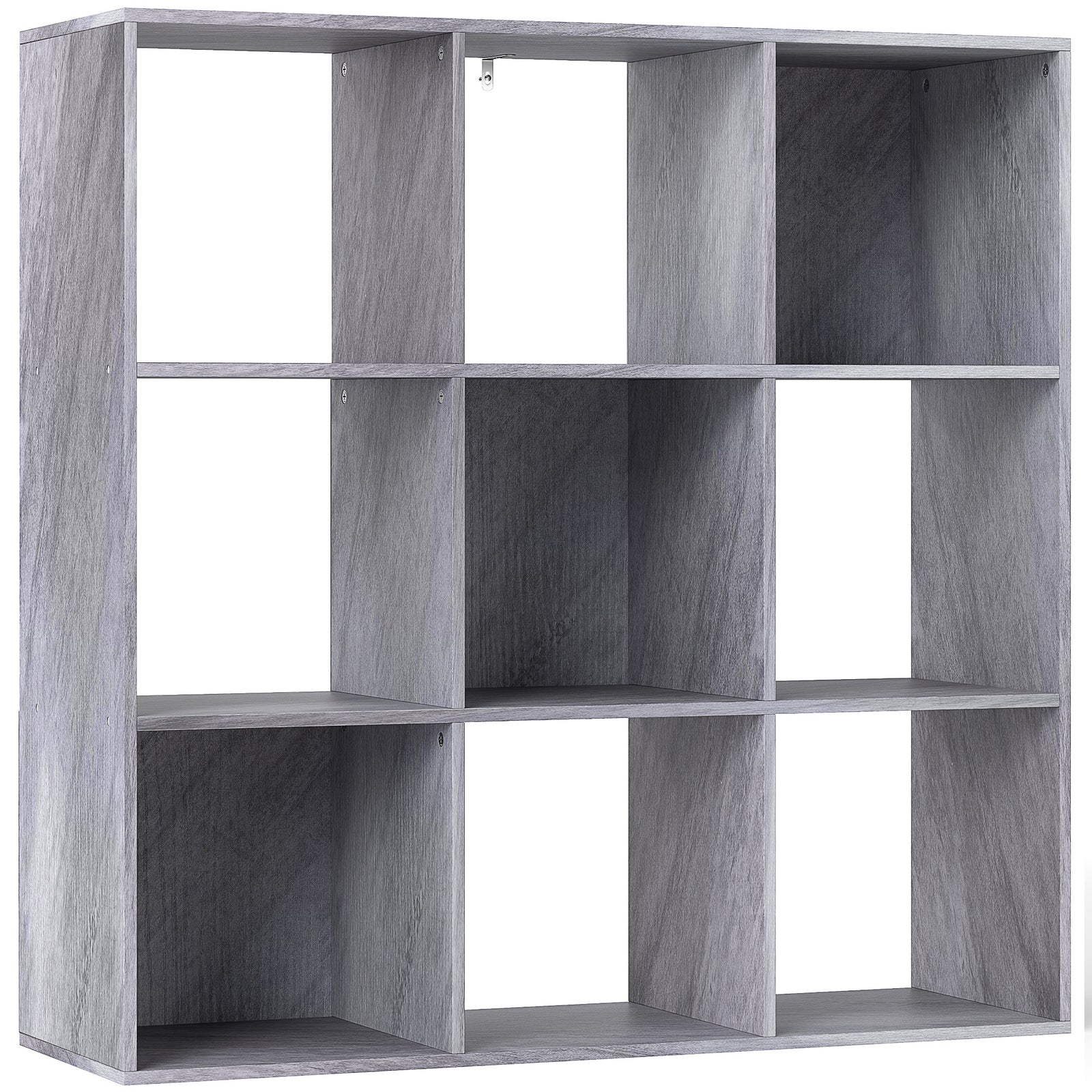 Nine-Cube Storage Shelf - Marble Grey