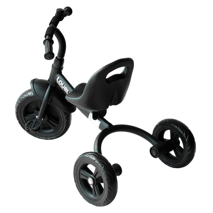 HOMCOM Ride On Tricycle 3 Wheels Plastic Pedal Trike for Kids over 18 Months , Black