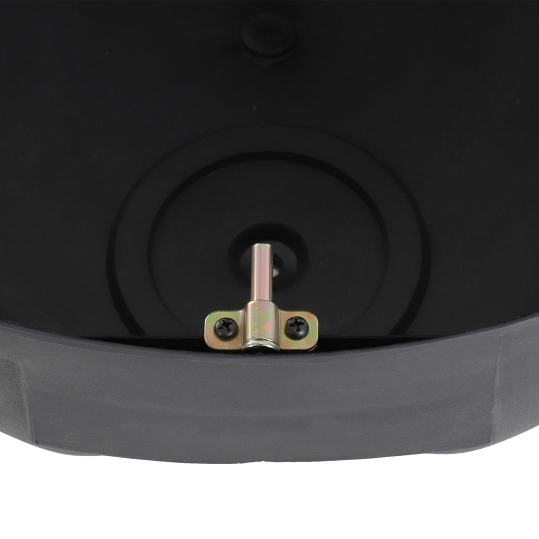 MCL 24L Motorcycle Trunk Hard Tail Bike Top Box Rack Mount Luggage Helmet Storage Carrier Case Universal Scooter w/Keys & Plate