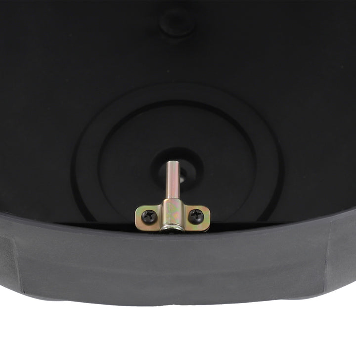 MCL 24L Motorcycle Trunk Hard Tail Bike Top Box Rack Mount Luggage Helmet Storage Carrier Case Universal Scooter w/Keys & Plate