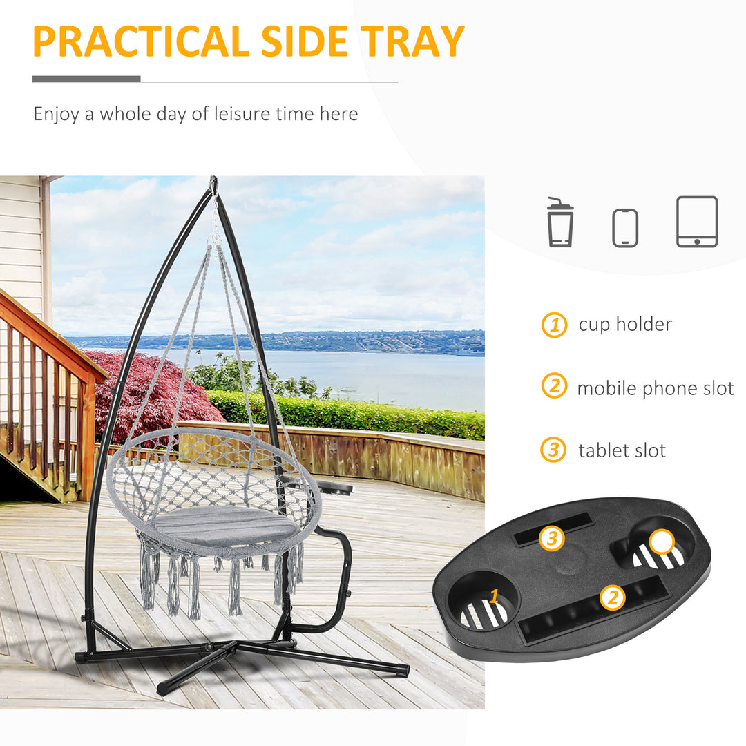 Outsunny Hammock Chair Stand Only