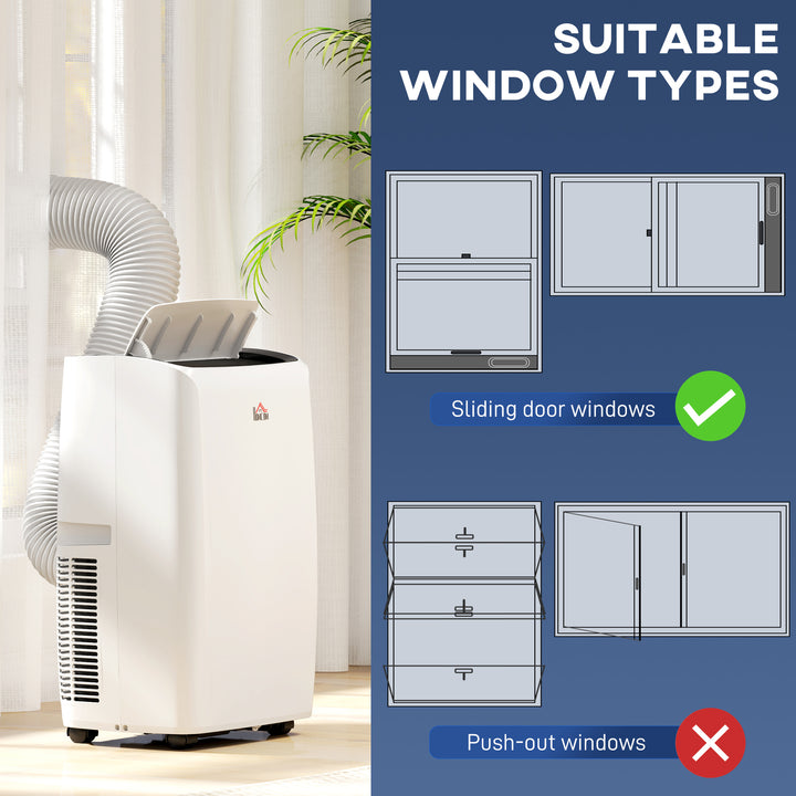 12,000 BTU Mobile Air Conditioner, Grade A Rated - White