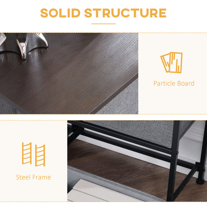 MCL Chest of Five Fabric Drawers - Grey