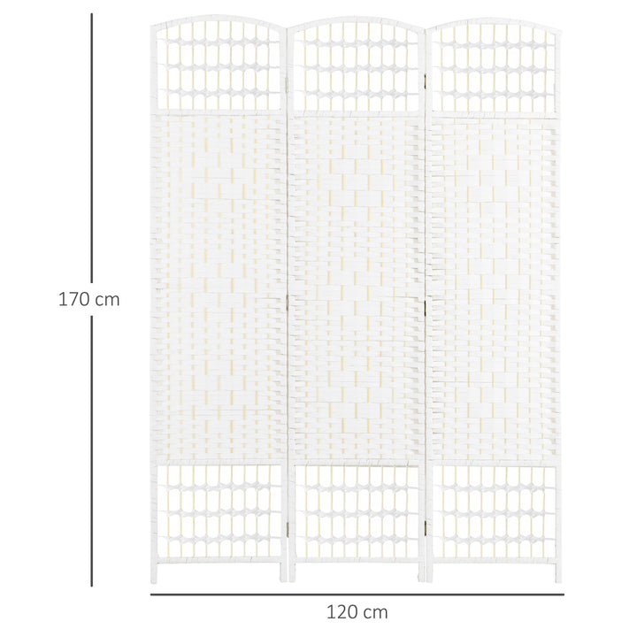 3 Panel Folding Room Divider, Privacy Screen, Paravent Partition Separ