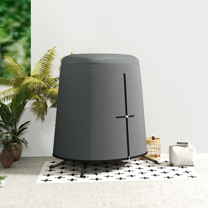 196 x 230 cm Hanging Egg Chair Protective Cover - Grey