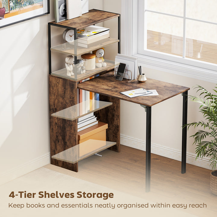 Folding Shelf and Work Table