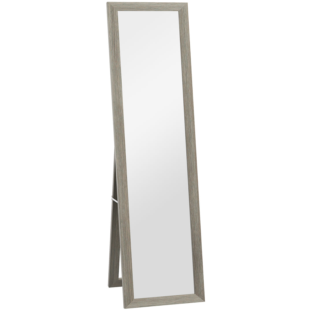 Full Length Mirror, 37 x 157 cm, Hanging or Freestanding, Rectangular 