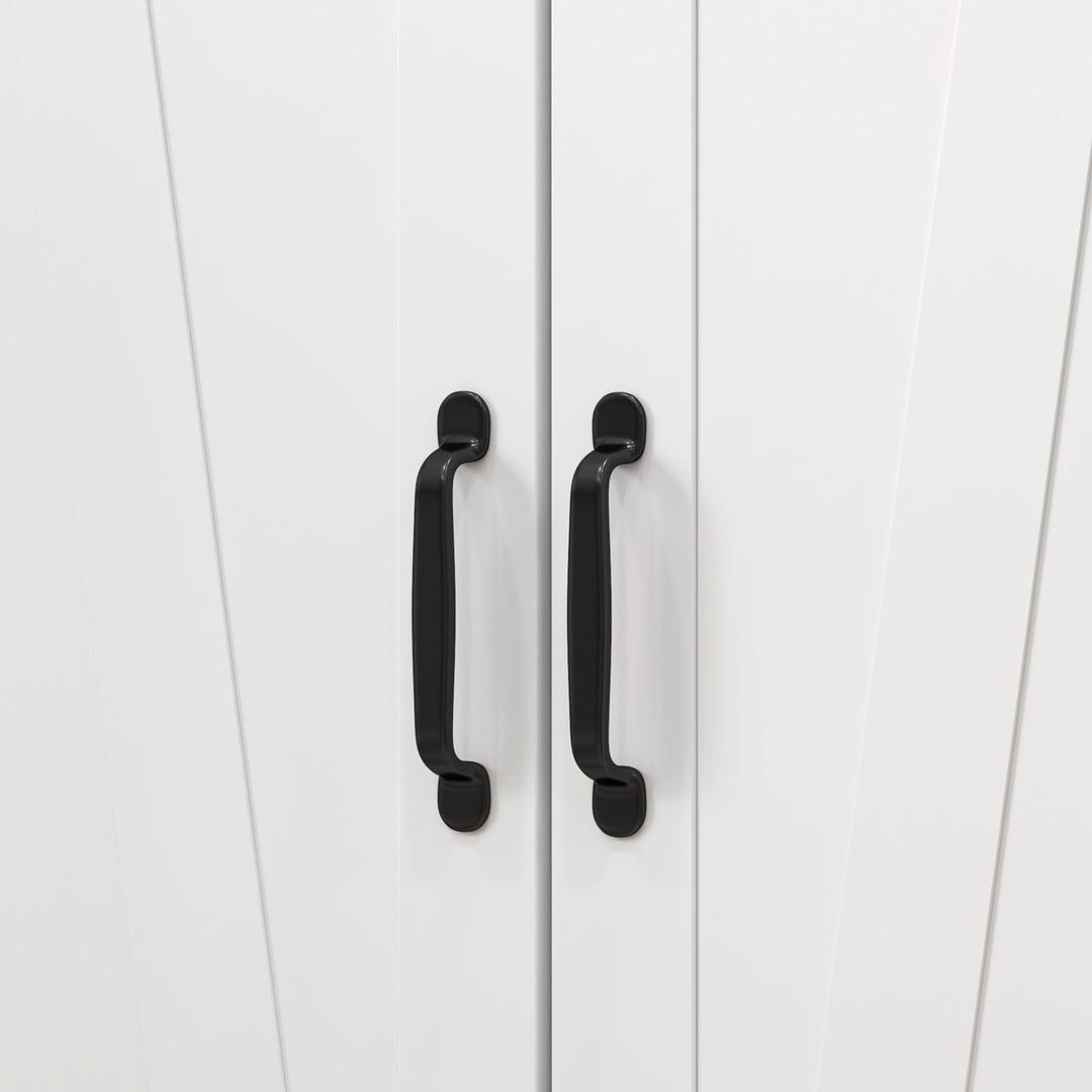 Multi-Storage Farmhouse Style Cabinet - White