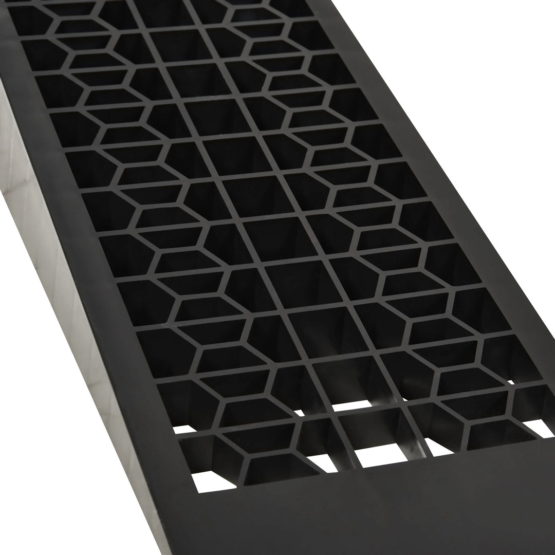 MCL Pair of 2 Low Entrance Plastic Curb Ramps Anti-Slip Surface 3 Ton Capacity Garage Workshop Cars SUVs Small Vans