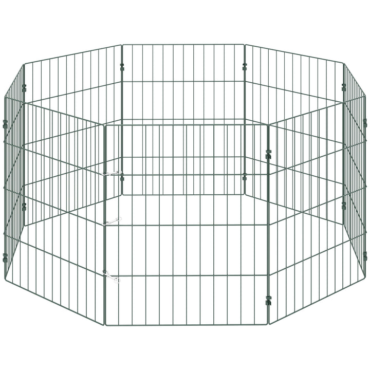 8 Panel Pet Playpen for Small Dogs Indoor Outdoor 60 cm Height