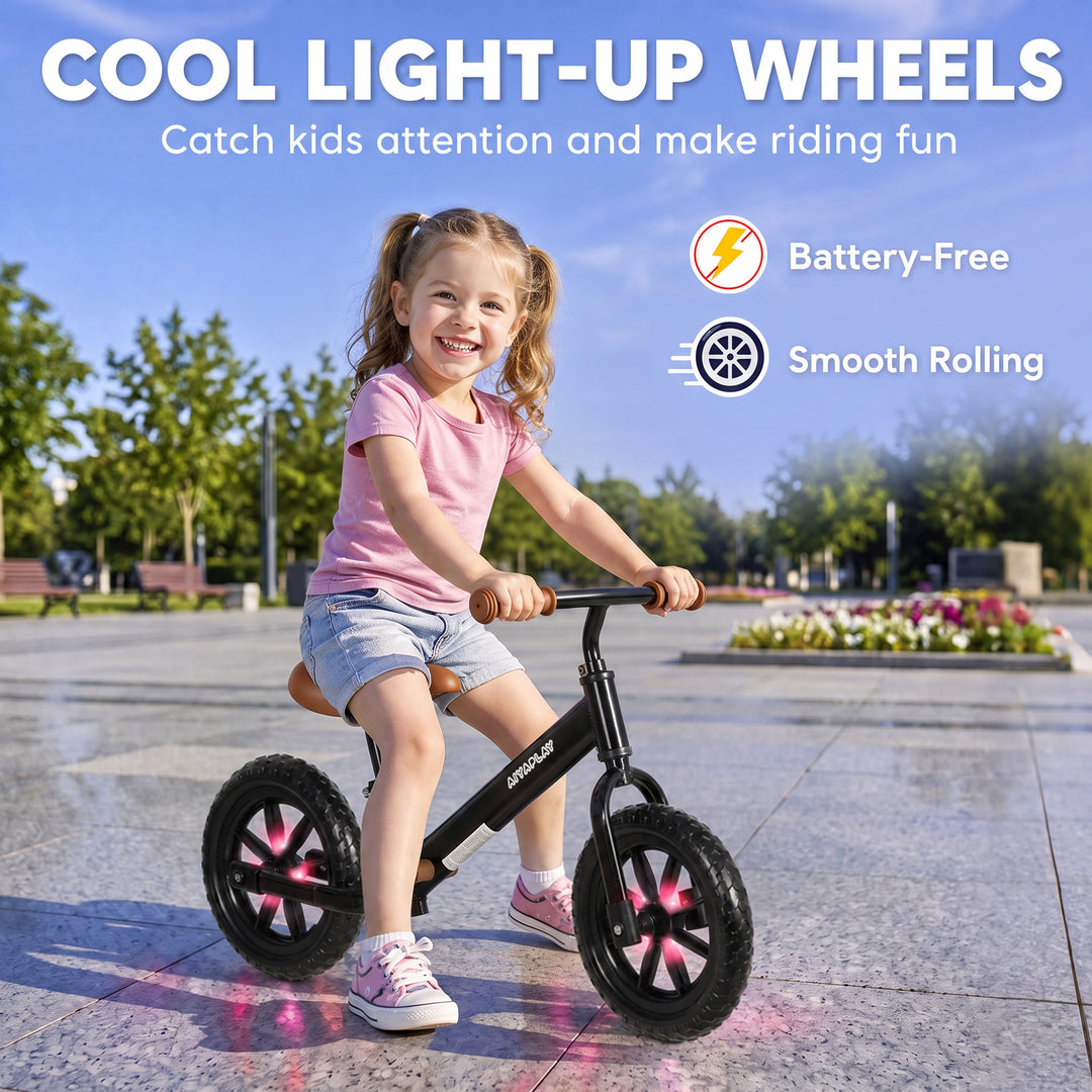11.2" Balance Bike for 2-5 Years, Toddler Bike with Lighting Wheels - view 4