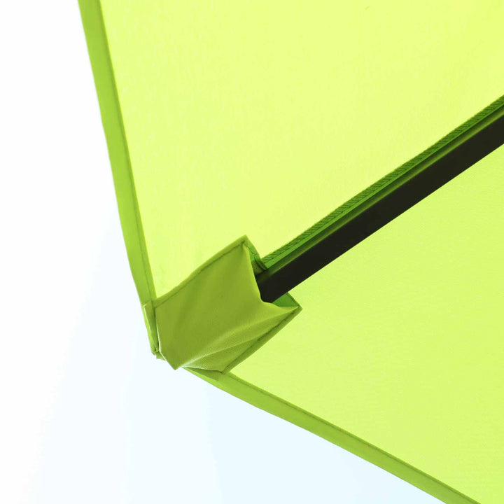 Double-side Umbrella Parasol, Φ2.7x4.6Wx2.4H m-Grass Green