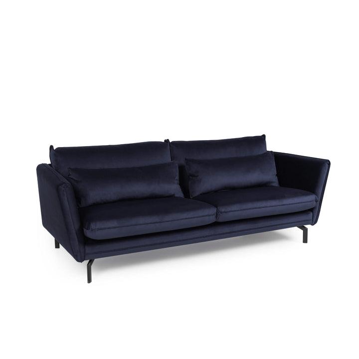 Elford Fabric Sofa 3S Navy