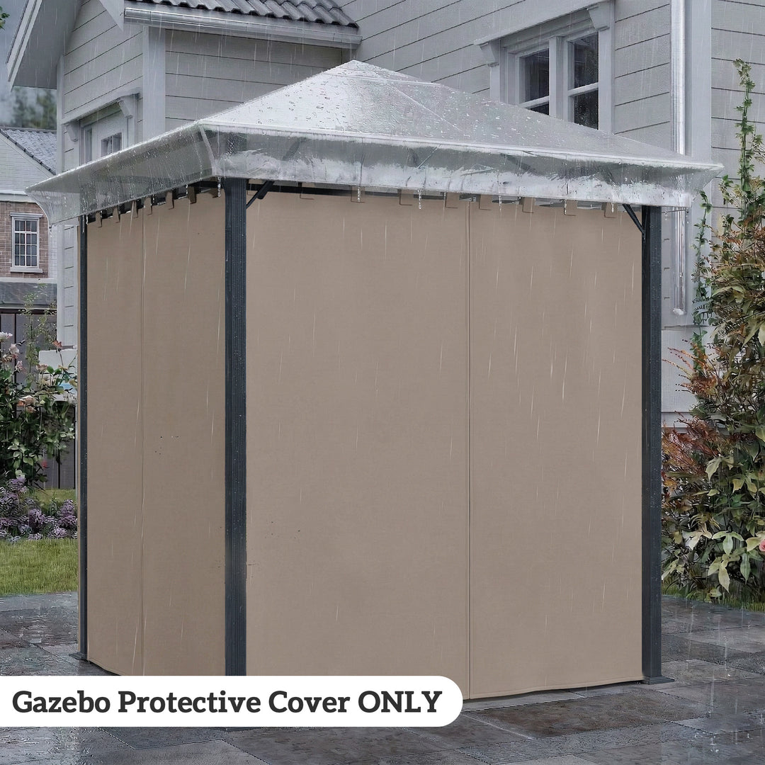 2 x 2 (m) Gazebo Protective Cover, Waterproof Cover for Gazebo, Canopy