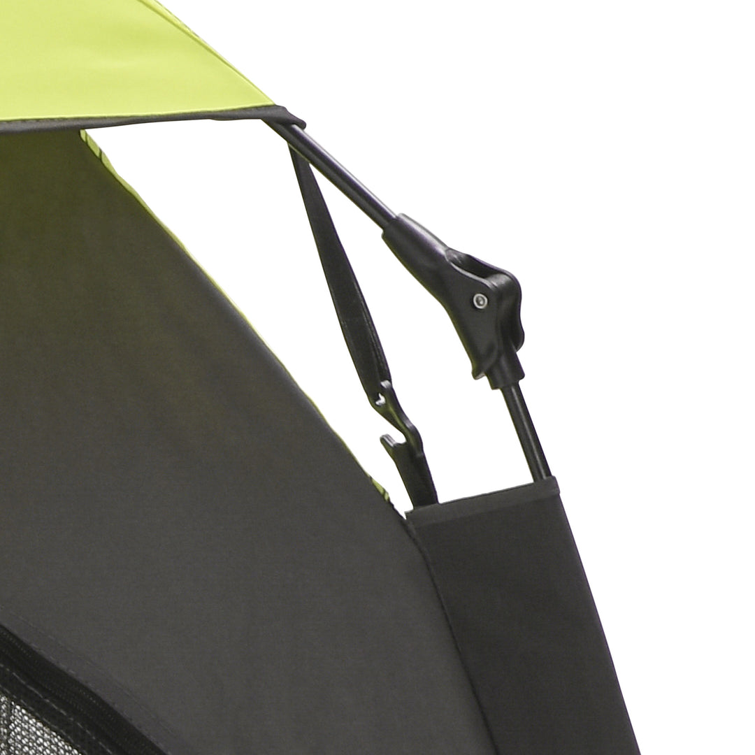 Foldable Dog Cat Tent with Water-Resistant Oxford, Carry Bag for Extra Large Dog, Green