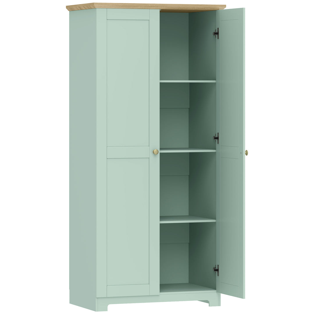 Kitchen Cupboard, 172cm Freestanding Storage Cabinet with Doors and Sh