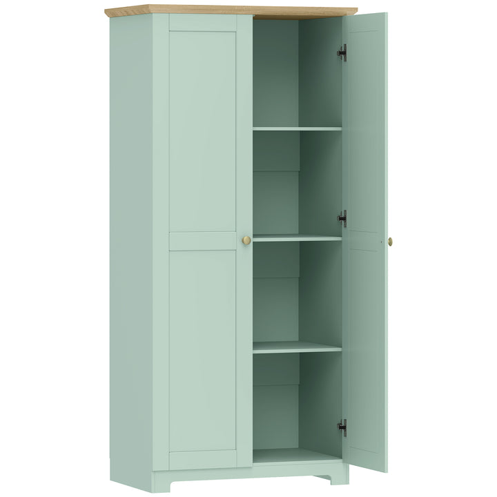 Kitchen Cupboard, 172cm Freestanding Storage Cabinet with Doors and Sh