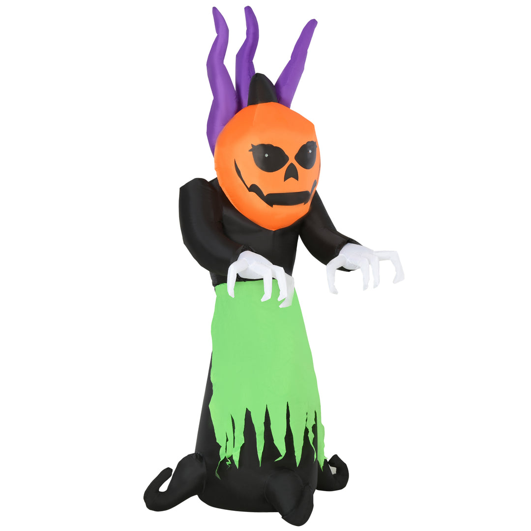 Halloween Pumpkin Ghost Inflatable LED Lights Accessories Scary Ghoul Outdoor Kids Party Theme Display