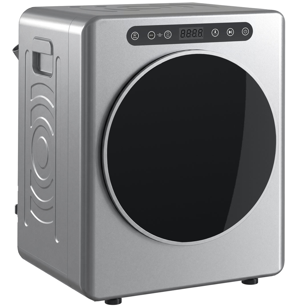 5 kg Compact 40-60℃ Tumble Dryer - Silver Tone