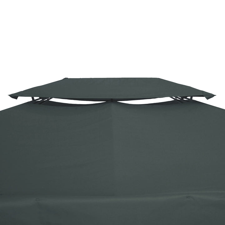 Gazebo Roof Replacement, for 3 x 4m Frames - Grey