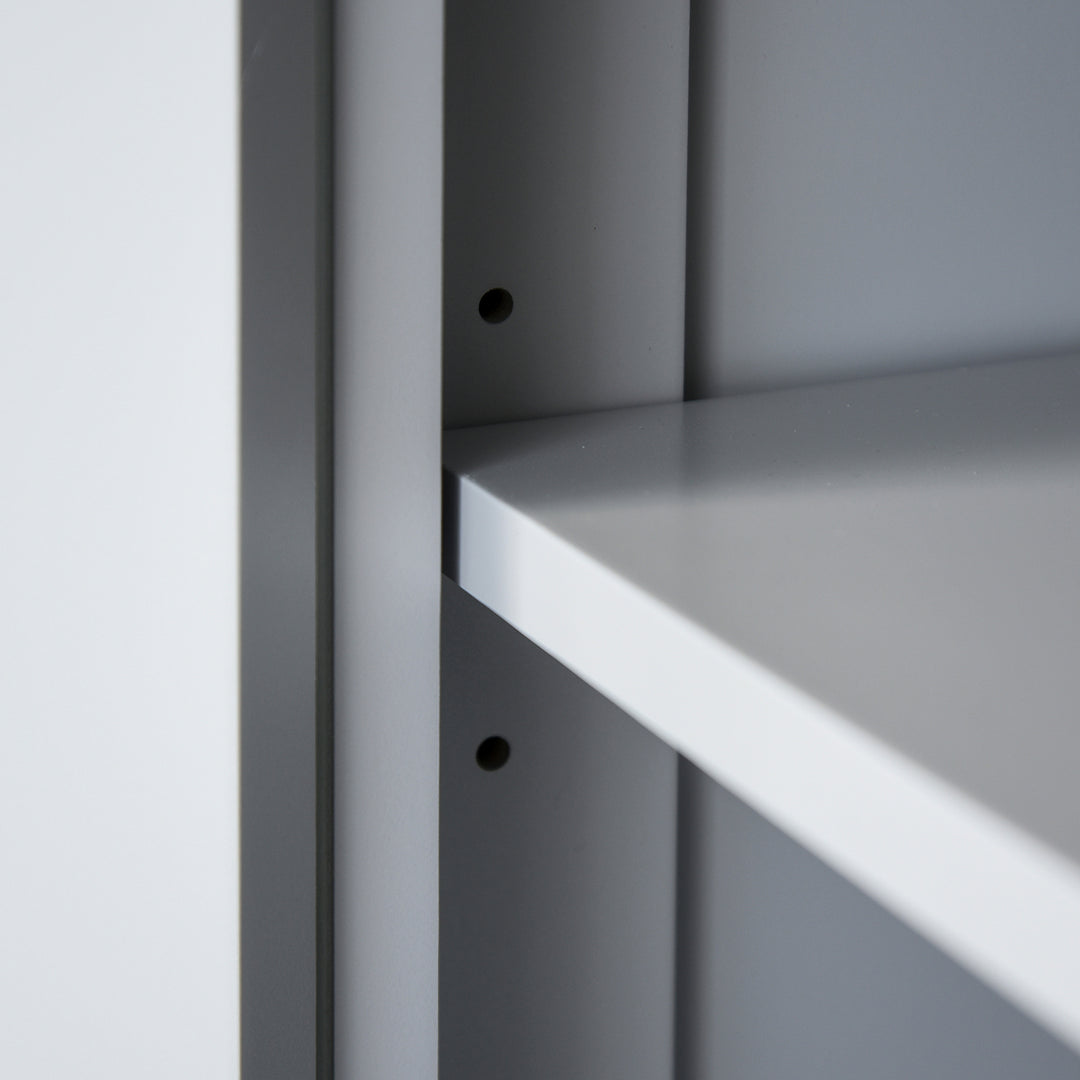 Freestanding Multi-Storage Kitchen Cabinet - Grey