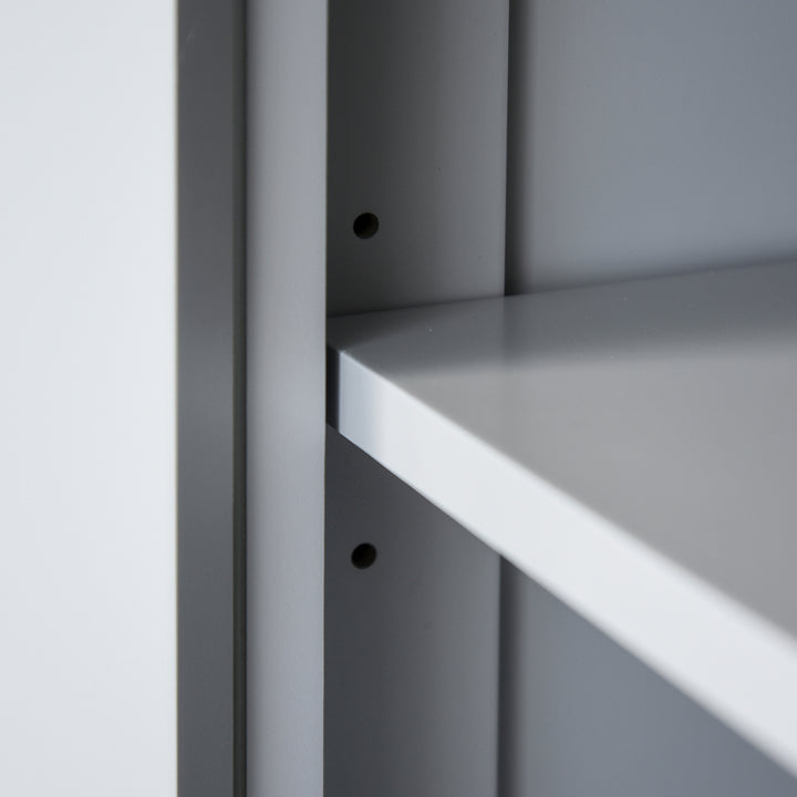 Freestanding Multi-Storage Kitchen Cabinet - Grey