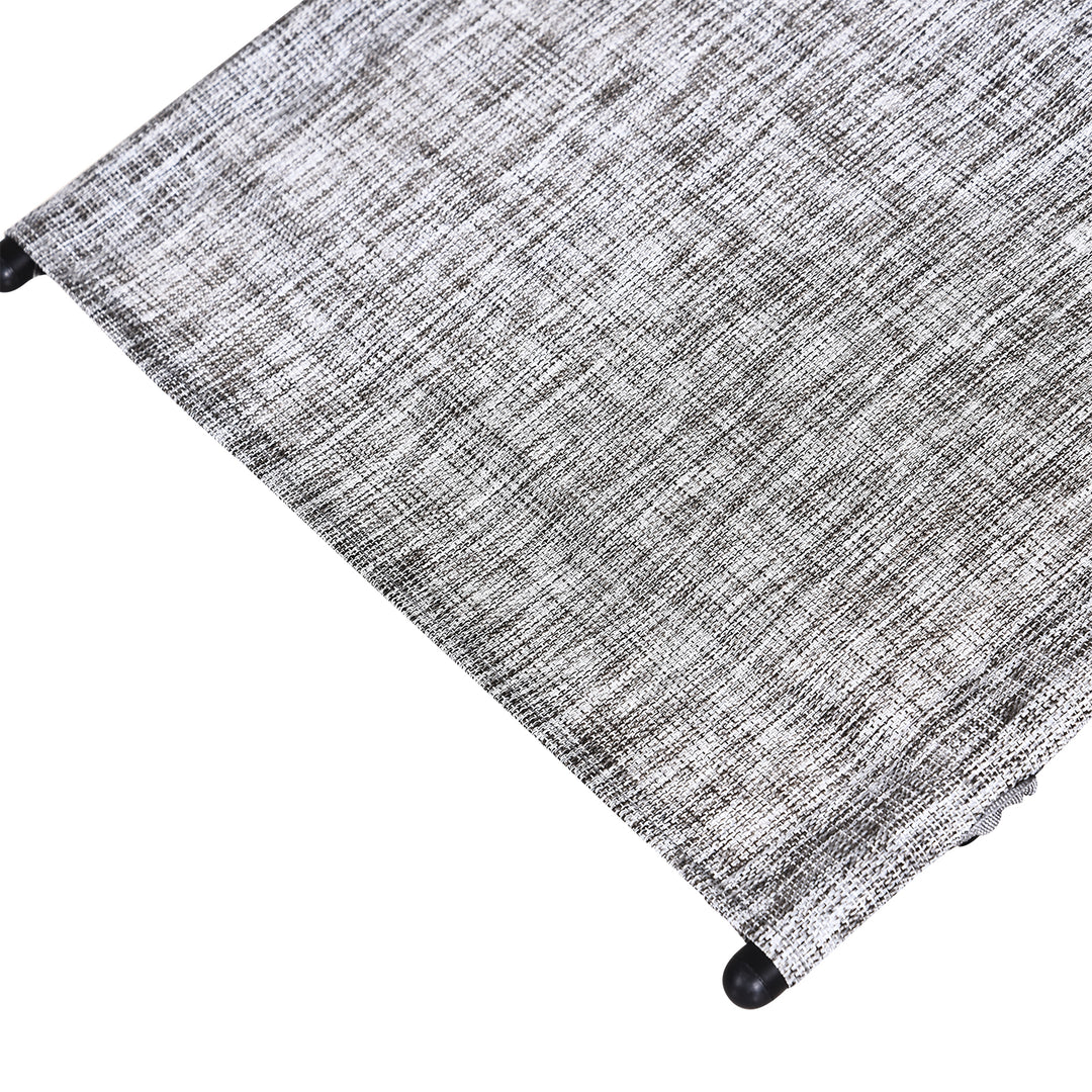 MCL Steel Frame Zero Gravity Rocking Lounge Chair w/ Pillow Grey