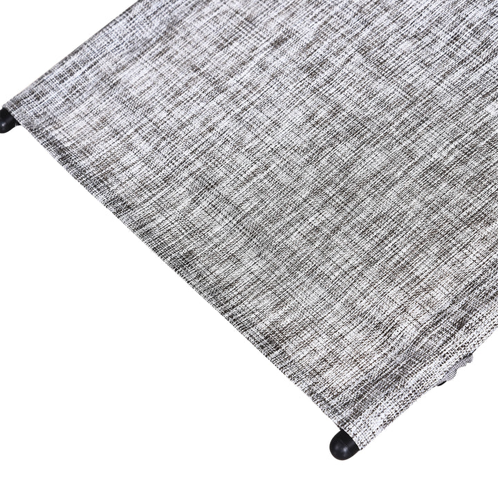 MCL Steel Frame Zero Gravity Rocking Lounge Chair w/ Pillow Grey