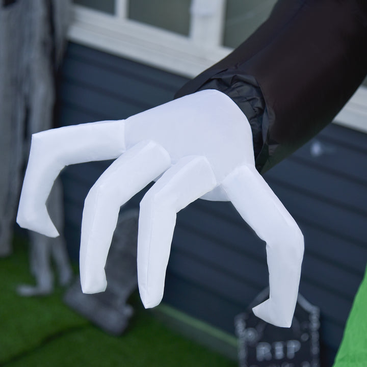 MCL Halloween Pumpkin Ghost Inflatable LED Lights Accessories Scary Ghoul Outdoor Kids Party Theme Display