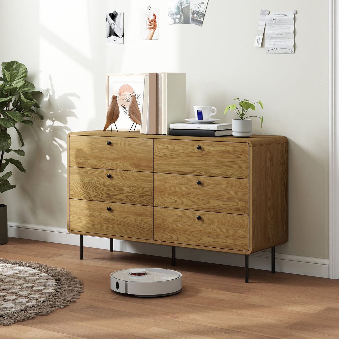 Chest of Drawers, 6 Drawer Dresser